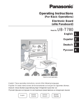 Panasonic UBT780C Operating Instructions Manual