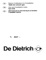 De Dietrich TM0547J1 Инструкция по применению