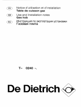 De Dietrich TW0240J1 Инструкция по применению