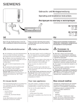 Siemens BK52100 Руководство пользователя