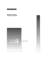 Siemens ER11153IL/01 Руководство пользователя