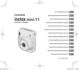 Fujifilm Instax Mini 11 Blue Руководство пользователя