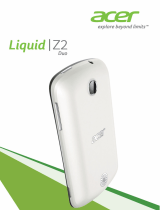 Acer Liquid Z2 Duo (Z120) Black Руководство пользователя