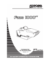 Robe Faze 1000 FT Руководство пользователя