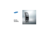 Samsung E830 titanium silver Руководство пользователя