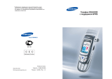 Samsung E850 indigo blue Руководство пользователя