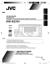 JVC KW-XG701 Руководство пользователя