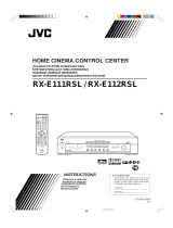 JVC RX-E111RSL Руководство пользователя