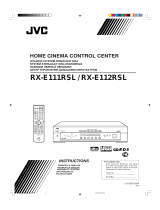 JVC RX-E112RSL Руководство пользователя