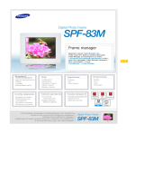 Samsung SPF-83M Руководство пользователя