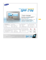 Samsung SPF-71N Инструкция по эксплуатации
