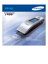 Samsung YP-53V Руководство пользователя