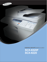 HP Samsung SCX-6320 Laser Multifunction Printer series Руководство пользователя