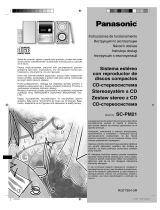 Panasonic SC-PM21 E-S Руководство пользователя