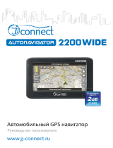 JJ-Connect Autonavigator 2200 Wide (2Gb) Руководство пользователя