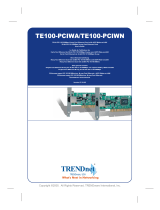 Trendnet TE100-PCIWA Руководство пользователя