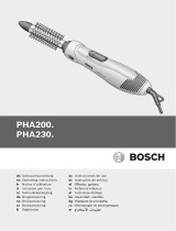 Bosch PHA2300 Руководство пользователя