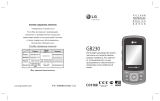 LG GM205 Руководство пользователя