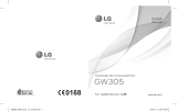 LG GW305 Руководство пользователя
