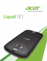 Acer Liquid E1 Duo V360 Black Руководство пользователя