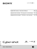 Sony DSC-W630 Violet Руководство пользователя