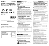 Sony 128GB UHS-II (SF-G128T/T1) Руководство пользователя