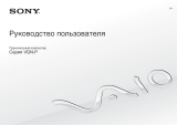 Sony VGN-P39VRL Руководство пользователя