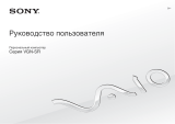 Sony VGN-SR4MR/Silver Руководство пользователя