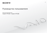 Sony VPC-SA2Z9R/T Brown Руководство пользователя