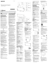 Sony SRS-BTX500/C Руководство пользователя