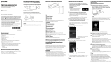 Sony NWZ-F806 Руководство пользователя