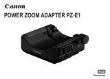 Canon Power Zoom Adapter PZ-E1 Руководство пользователя