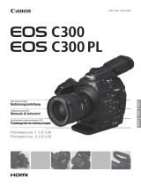 Canon EOS C300 PL Руководство пользователя