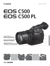 Canon EOS C500 Руководство пользователя