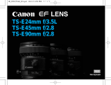 Canon TS-E 45mm f/2.8 Руководство пользователя