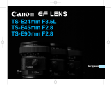 Canon TS-E 90mm f/2.8 Руководство пользователя
