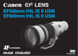 Canon EF 500mm f/4L IS II USM Руководство пользователя