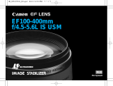 Canon EF 100-400mm f/4.5-5.6L IS USM Руководство пользователя
