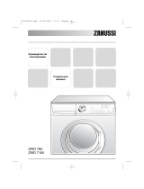 Zanussi ZWD785 Руководство пользователя