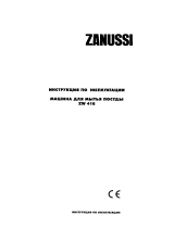 Zanussi ZW416 Руководство пользователя