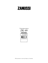 Zanussi-Electrolux ZK 69 Руководство пользователя