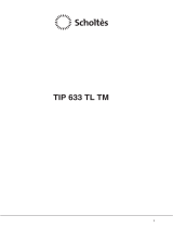 Scholtes TIP 633 T L TM Руководство пользователя