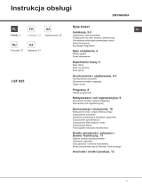 Whirlpool LSF 825 X/HA Инструкция по применению