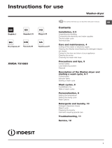 Indesit XWDA 751680X W EU Руководство пользователя