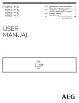 AEG KDE911423M Руководство пользователя