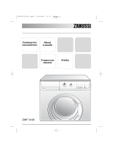 Zanussi ZWF3105 Руководство пользователя