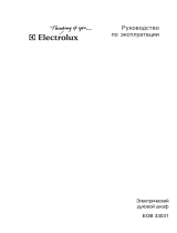 Electrolux EOB33031X Руководство пользователя