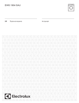 Electrolux EWS1064SAU Руководство пользователя