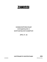 Zanussi ZRD27JA Руководство пользователя