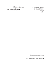 Electrolux EKK601100W Руководство пользователя